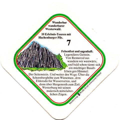 hachenburg ww-rp hachenburger wandern 8b (raute185-7 felsenfest und) 